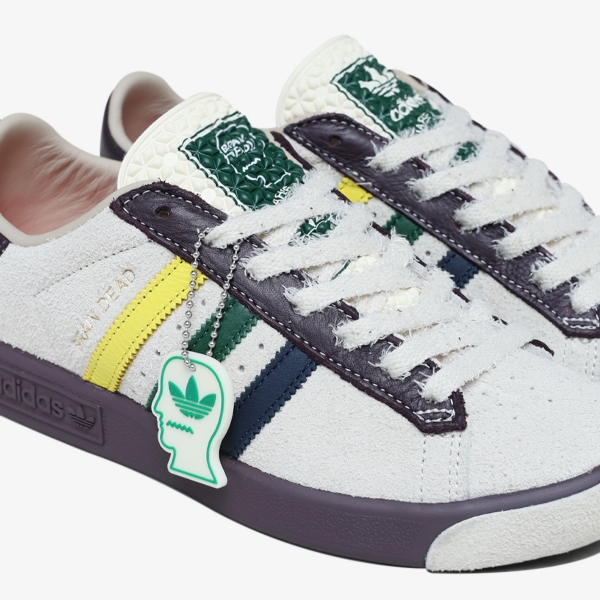 Tênis Forest Hills Adidas X Brain Dead "Cream White"