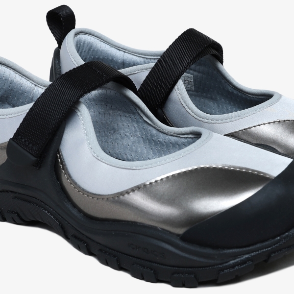 Sandália Crocs EXP Terre Ballet "Gunmetal Black"