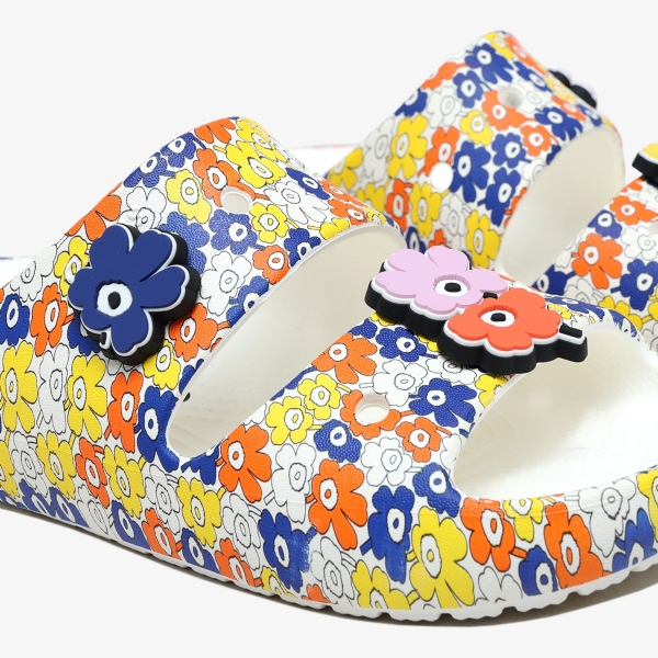 Sandália Crocs Classic Sandal X Marimekko "Unikko Print"
