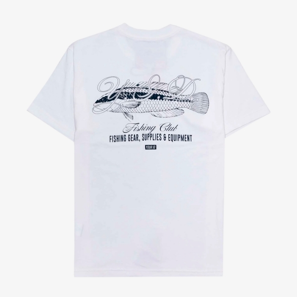 Camiseta Your ID Brand Over Fishining "White"