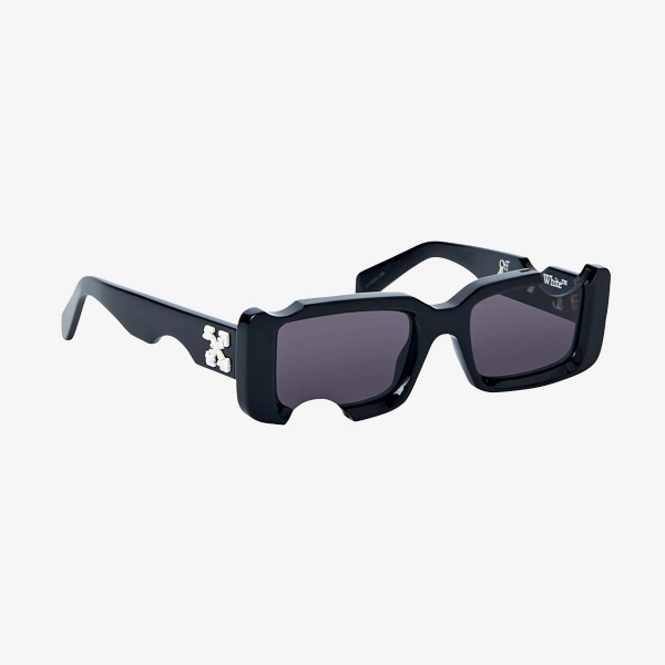 Óculos Off-White Cady Cut-Out Rectangular Frame "Black"