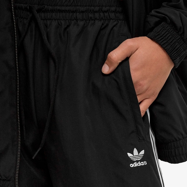 Calça Adidas Oversized Adicolor Firebird "Black"