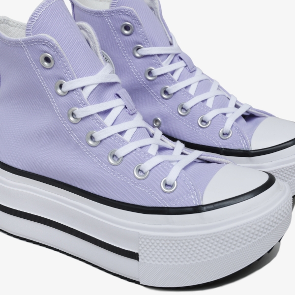 Tênis Converse All Star Lift Double Stack "Lilac"