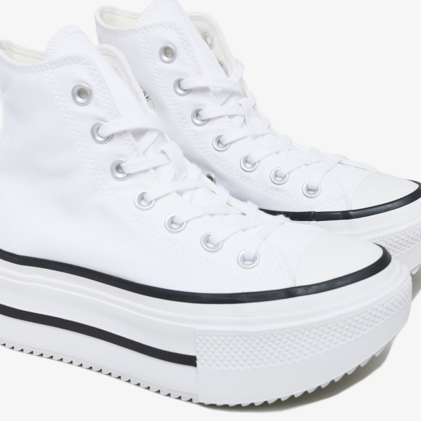Tênis Converse All Star Lift Double Stack High "White"