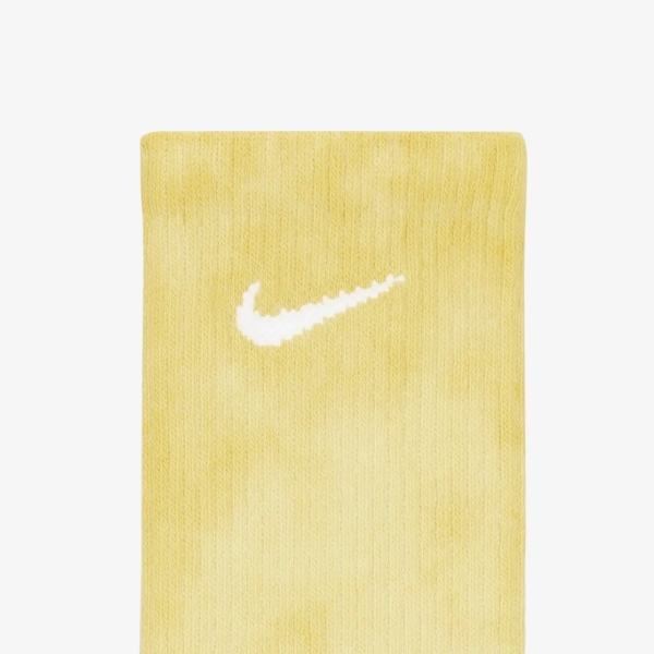 Meia Nike Everyday Plus Cushioned Crew Socks "Yellow"