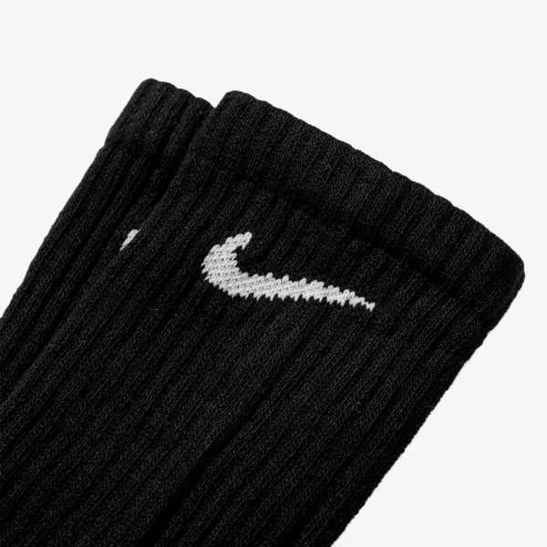 Meia Nike Everyday Cushioned (3 Pares) Black