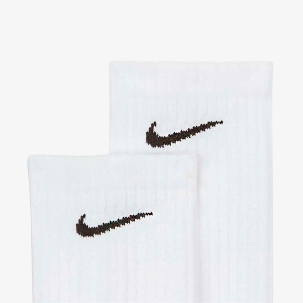Meia Nike Everyday Cushioned (3 Pares) White