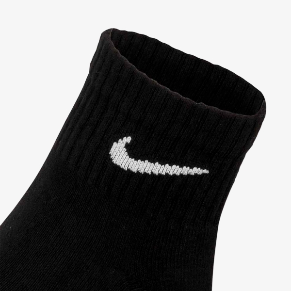 Meia Nike Everyday Cushioned "Black" (3 Pares)