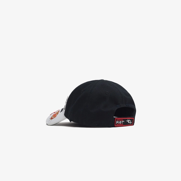 Boné Piet F.C. Emblem "Black"