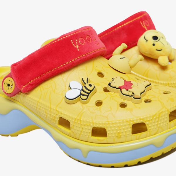 Sandália Crocs Clog Platform X Winnie The Pooh "Yellow"