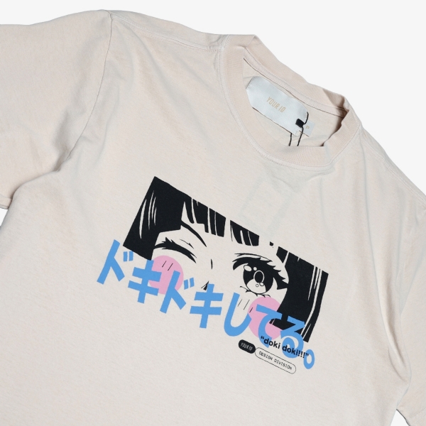 Camiseta Your Id Brand Eyes "Beige"