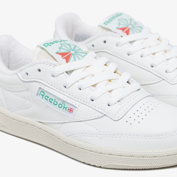 Tênis Reebok Club C 85 Vintage "Off White"