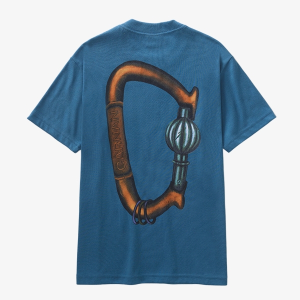 Camiseta Carnan Carabiner "Petroleum Blue"
