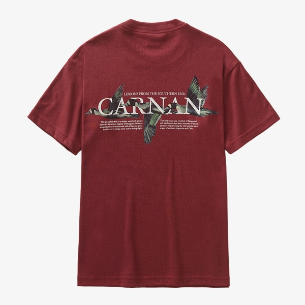 Camiseta Carnan Ducks "Burgundy"