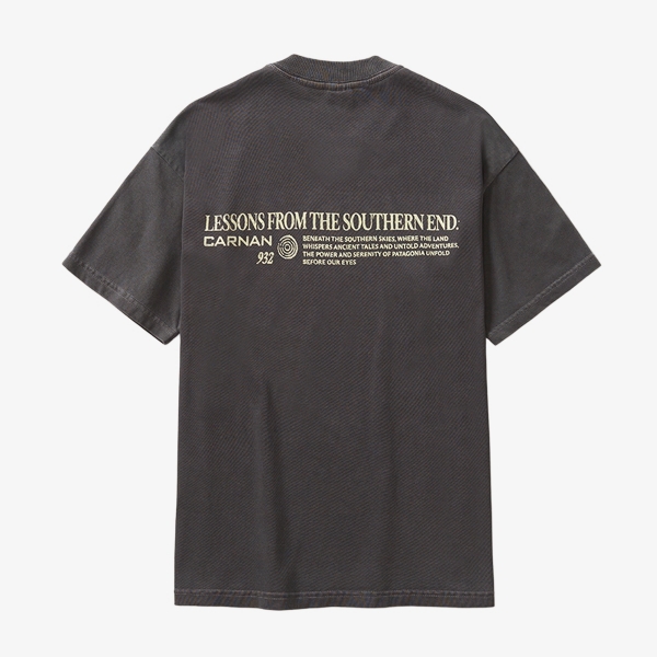 Camiseta Carnan Elements "Washed Black"
