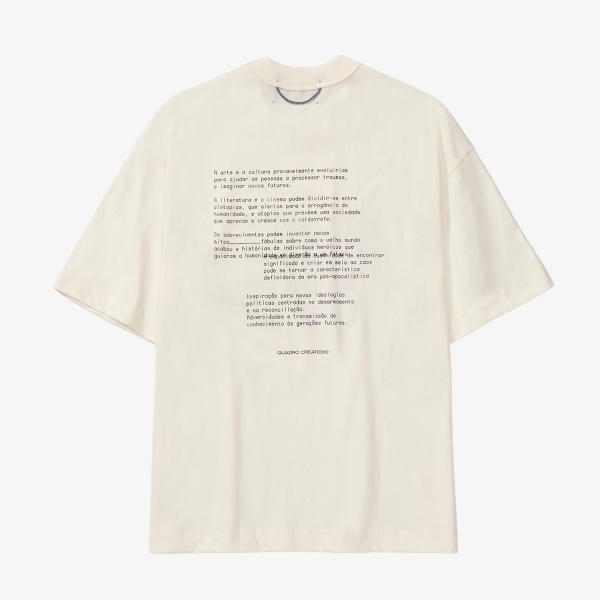 Camiseta Quadro 24 De Outubro "Off White"