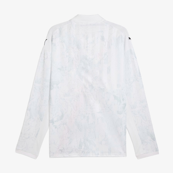 Camisa Puma X Kid Super Long Sleeve Retrô "Manchester City"