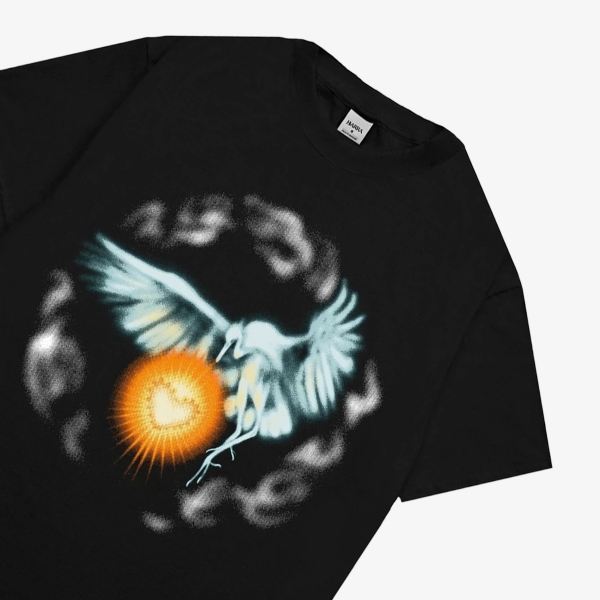 Camiseta Barra Crew Ahlma "Black"