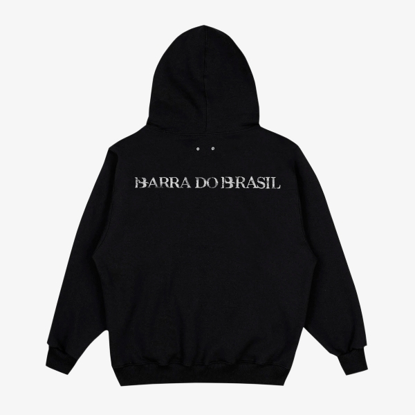 Blusa Barra Crew Raízes "Black"