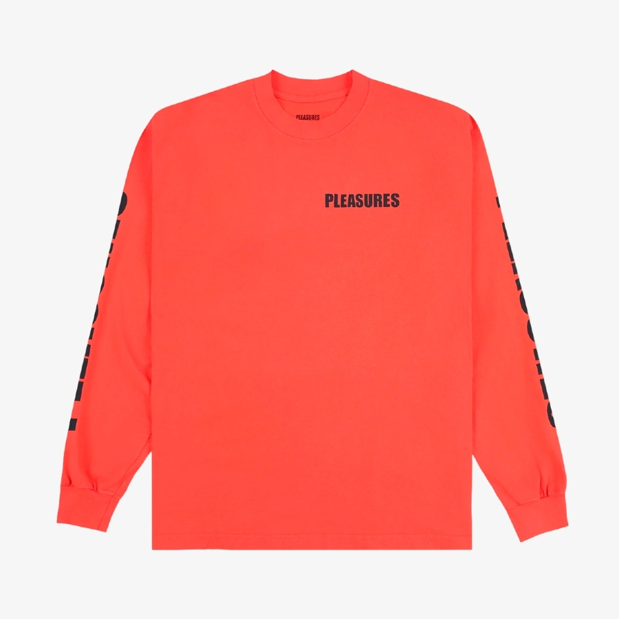 Camiseta Pleasures Impact Staff Long Sleeve 
