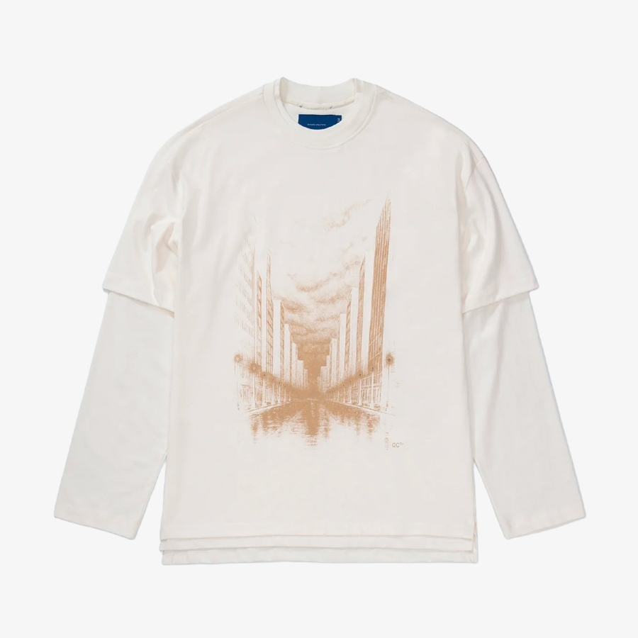 Camiseta Quadro Double Tee Avenue Long Sleeve 