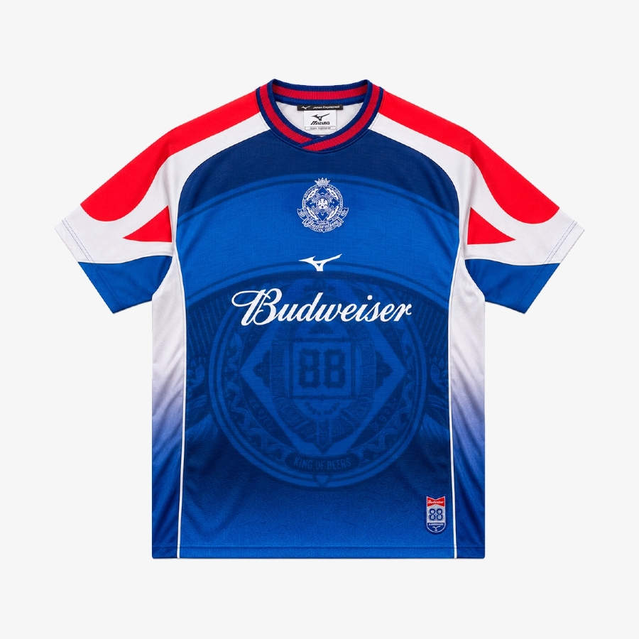 Camiseta Mizuno X Budweiser Legend 86 