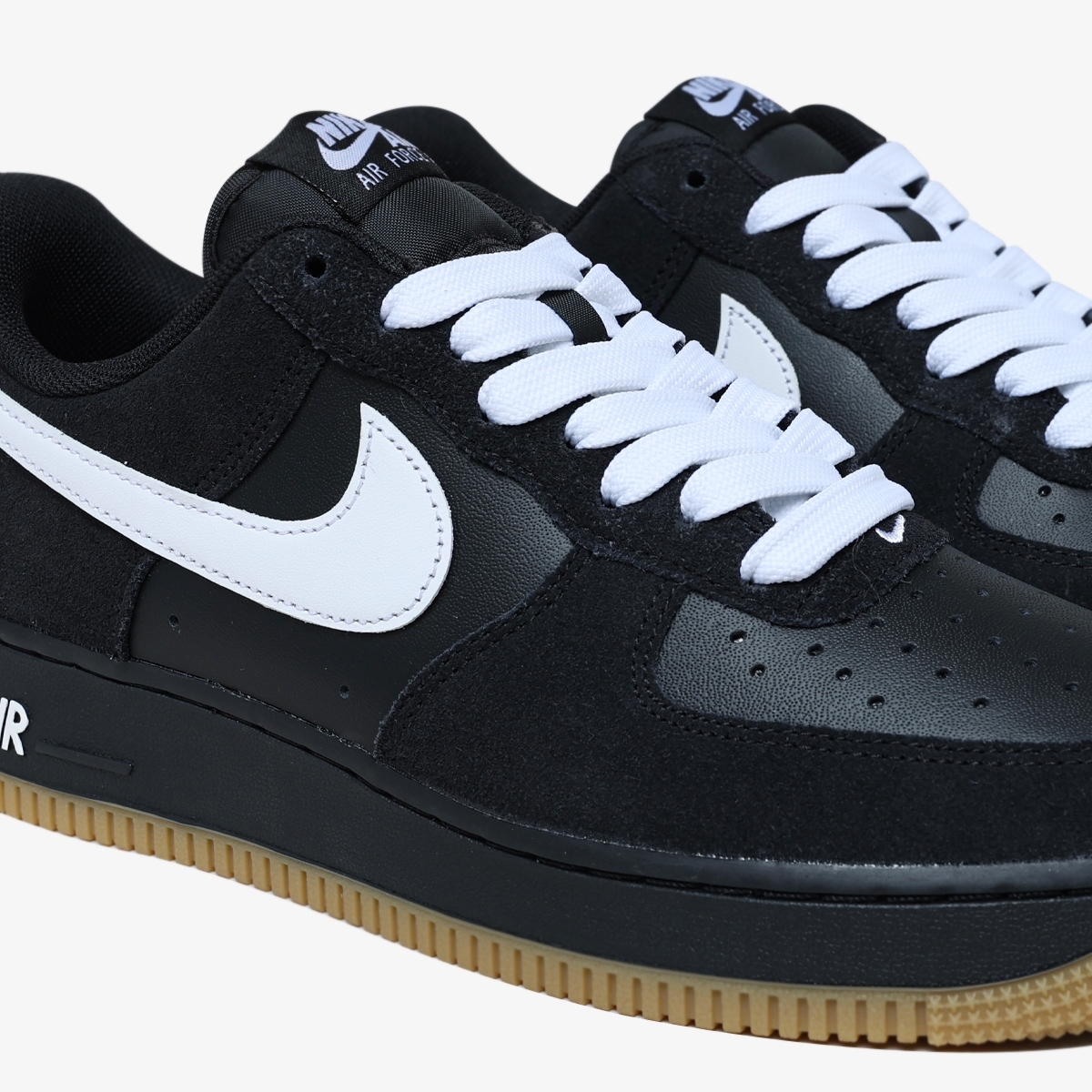 nike air force 1 07 lv8 black gum