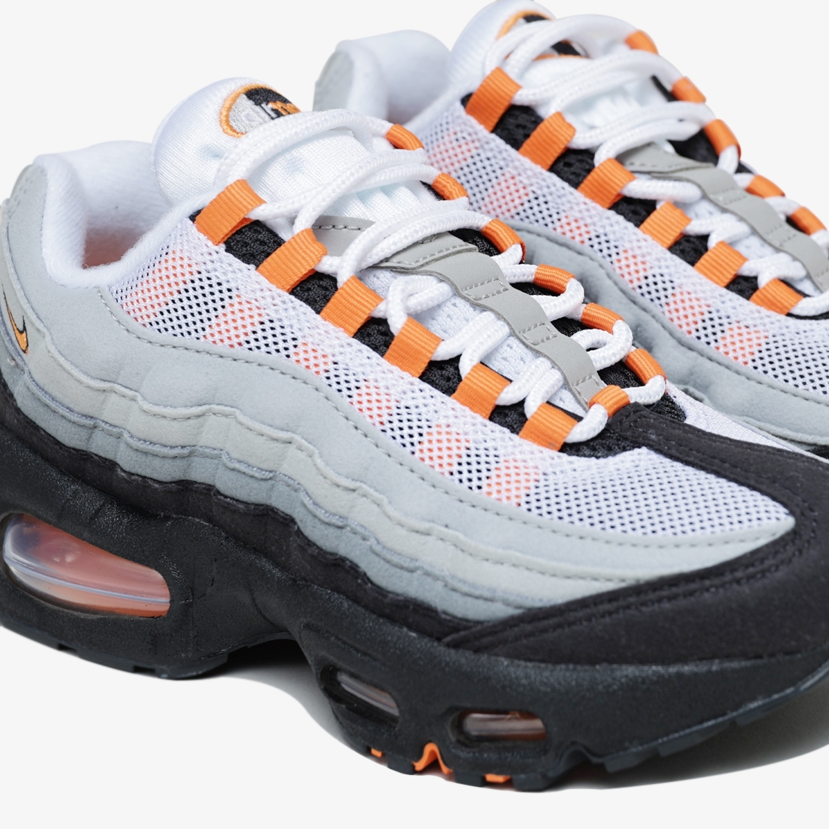 靴 NIKE AIR MAX95 OG Bright Mandarin 24cm Tênis Nike Air Max 95 OG GS 