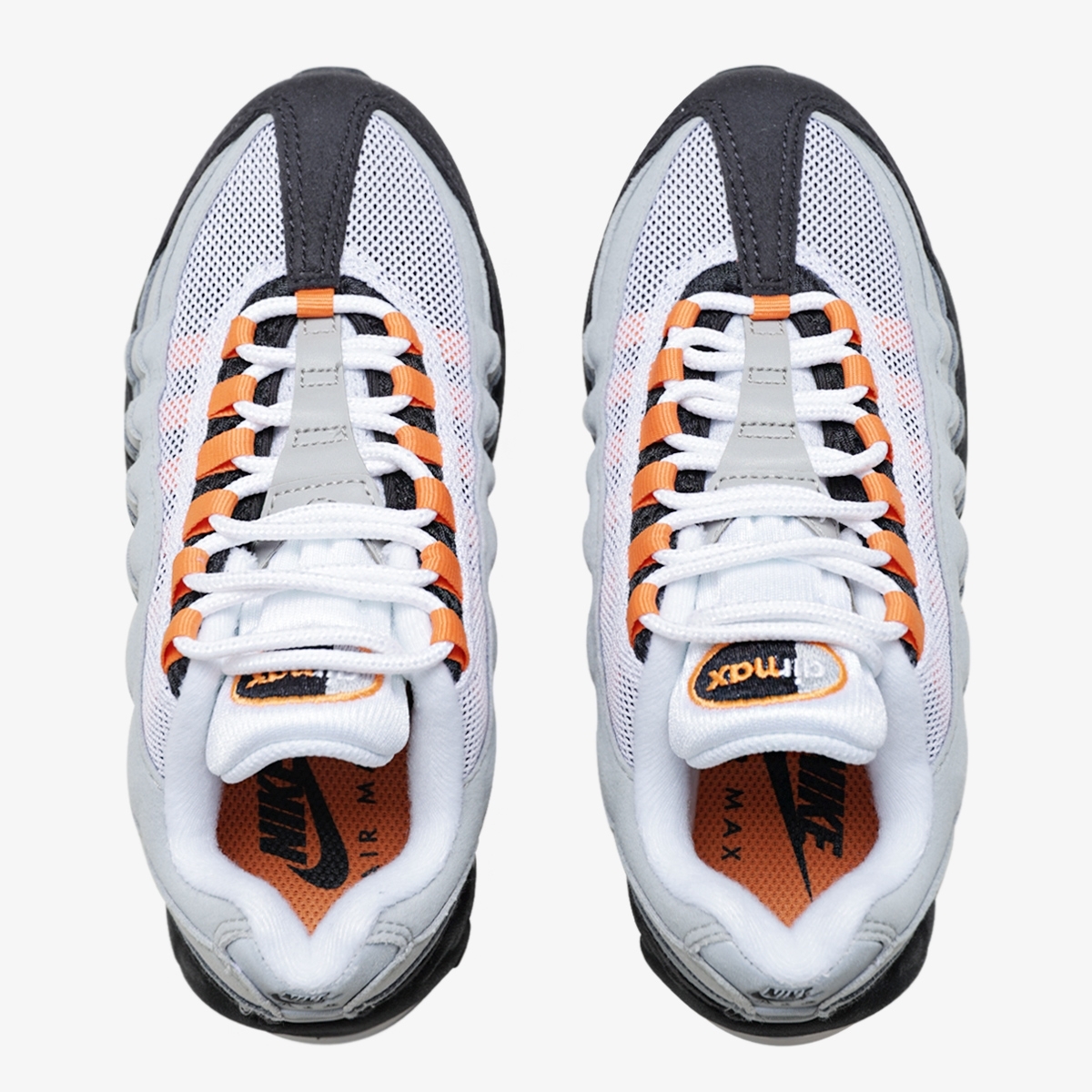 靴 NIKE AIR MAX95 OG Bright Mandarin 24cm Tênis Nike Air Max 95 OG GS 