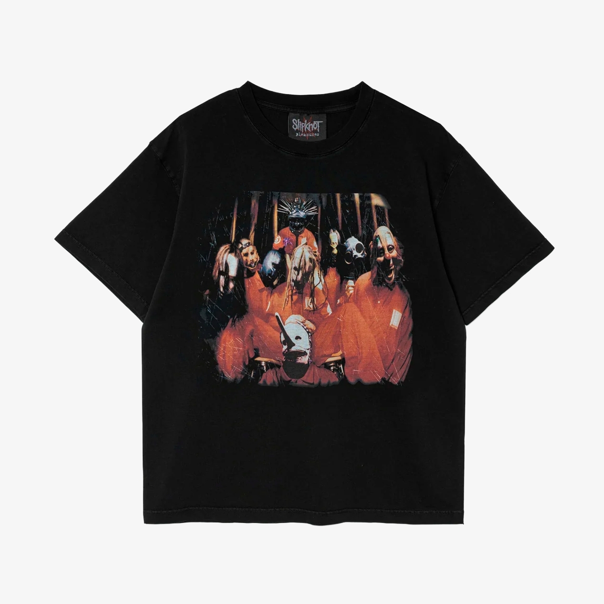 Camiseta Pleasures X Slipknot Self Titled 