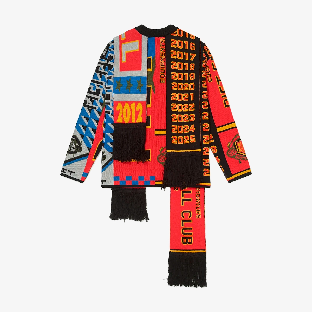 Blusa Piet Scarves Knitted Sweater 