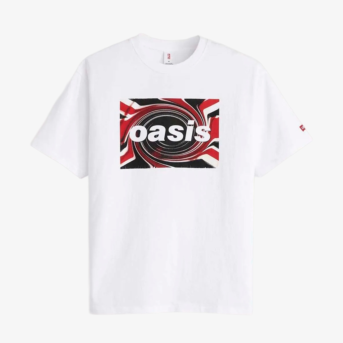 Levi's x Oasis Logo Tシャツ M Camiseta Levi's X Oasis Band 