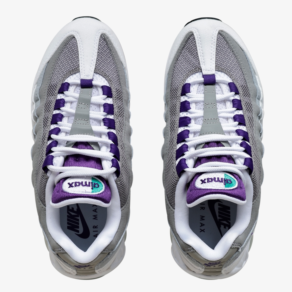 靴 Nike Air Max 95 BIG BUBBLE OG grape Tênis Air Max 95 OG Big Bubble 