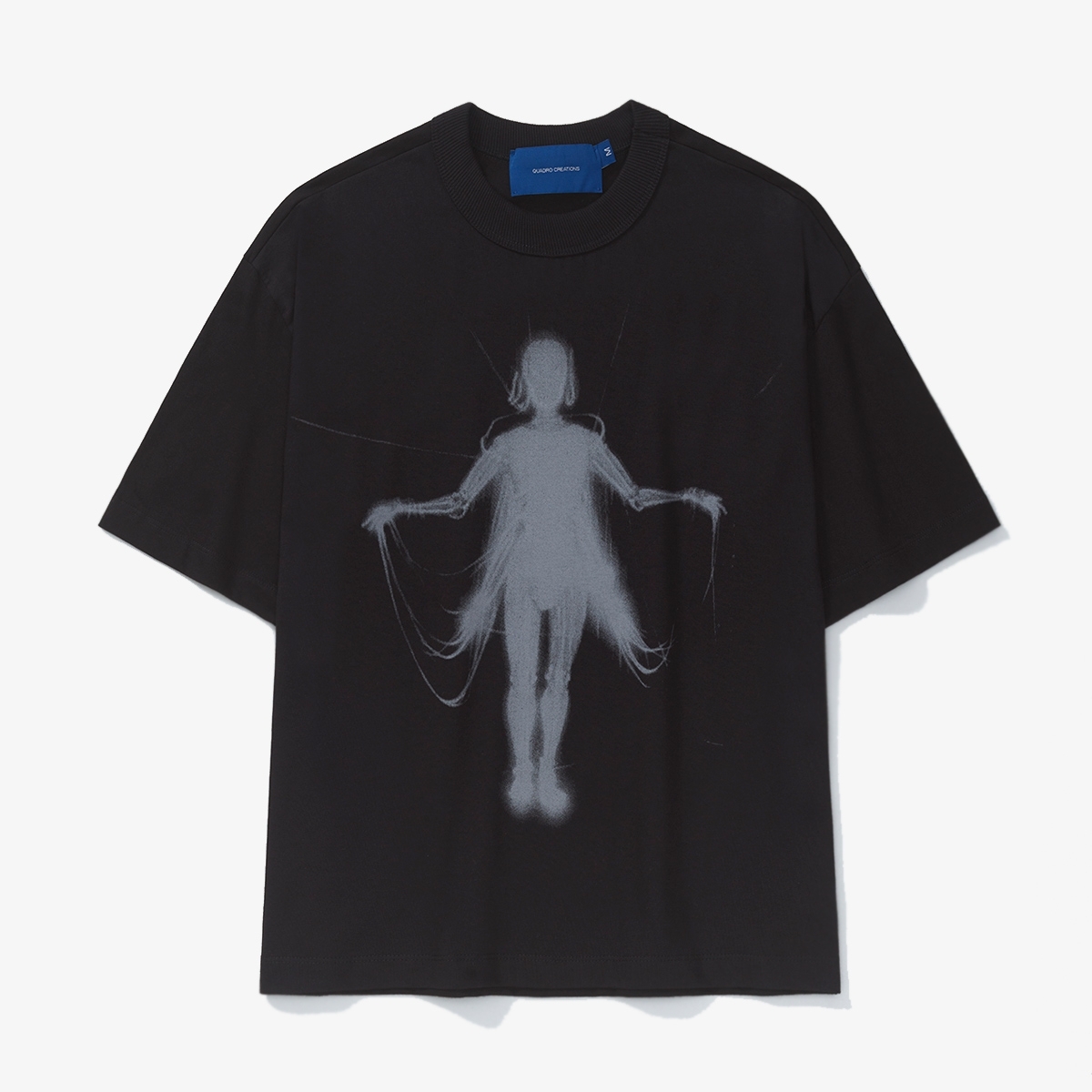 Camiseta Quadro Robot Wires Boxy 