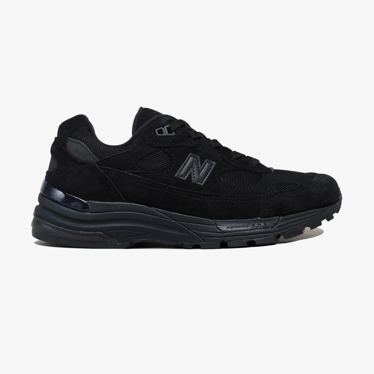 靴 New Balance 992 Triple Black 992TB 28cm Tênis New Balance 992 Made In USA 