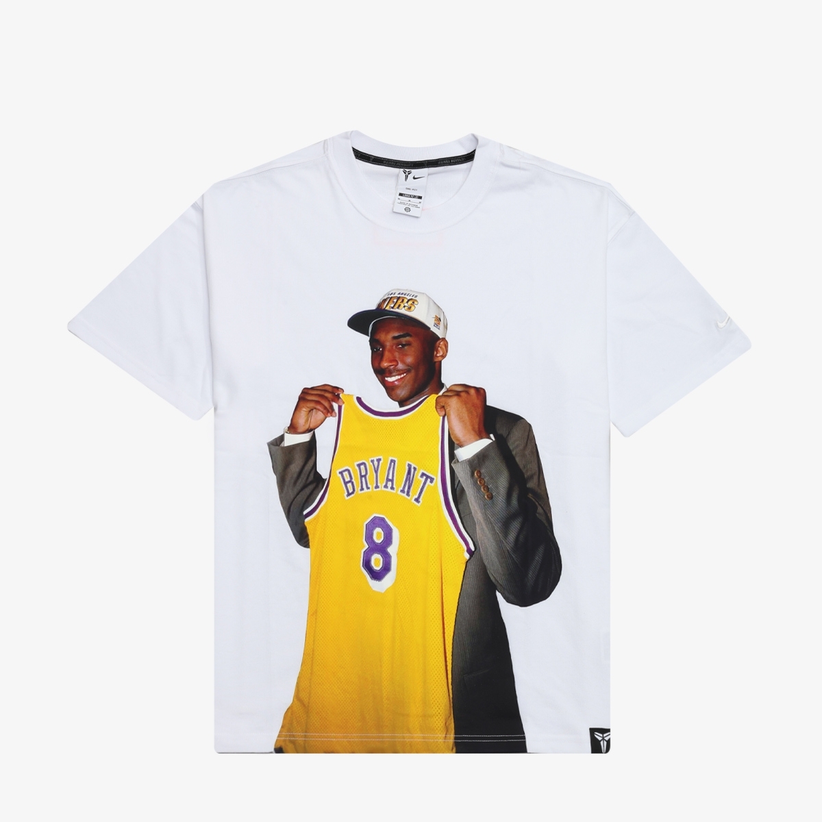 Nike NBA KOBE BRYANT バスケットボールシャツ XL Camiseta Nike Kobe Bryant White - Mamba Mentality | Your ID