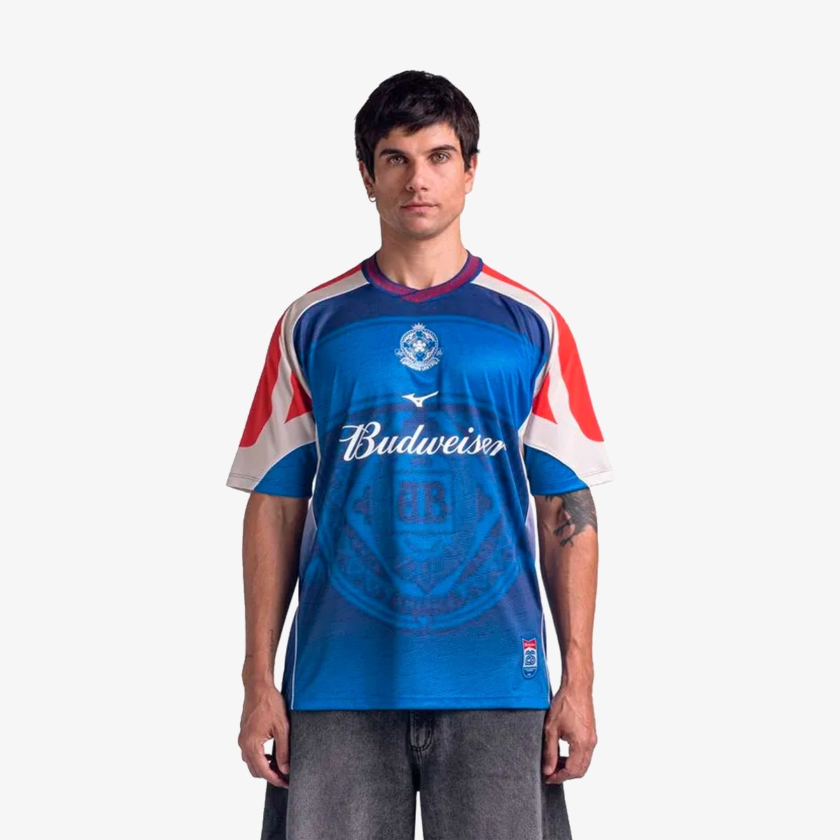 Camiseta Mizuno X Budweiser Legend 86 
