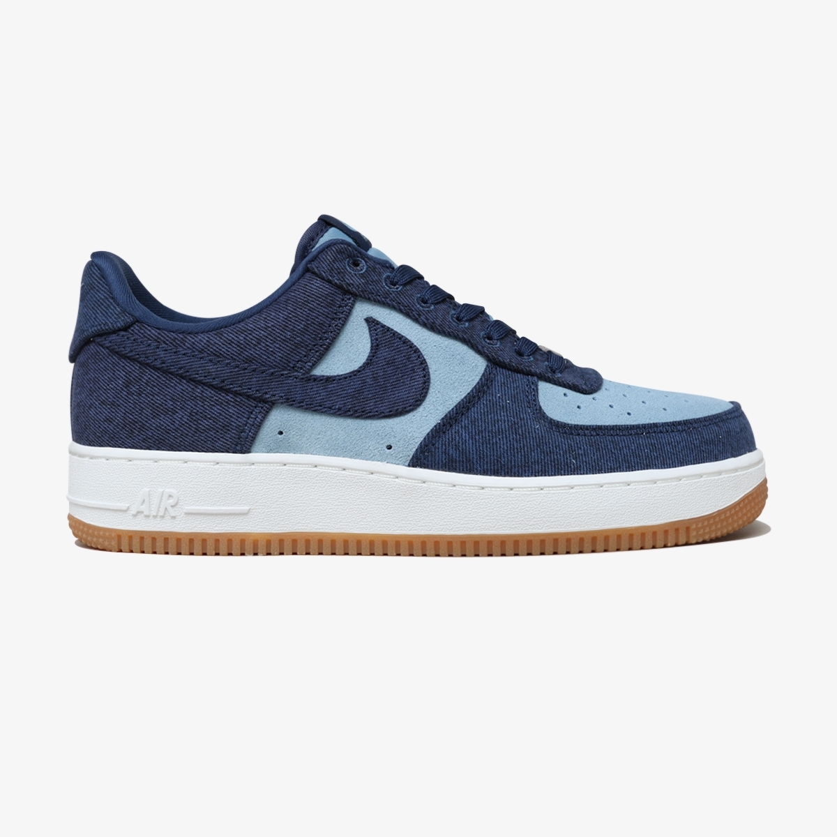 Nike Air Force 1 デニム ネイビー Tênis Nike Air Force 1 Low 07 LV8 