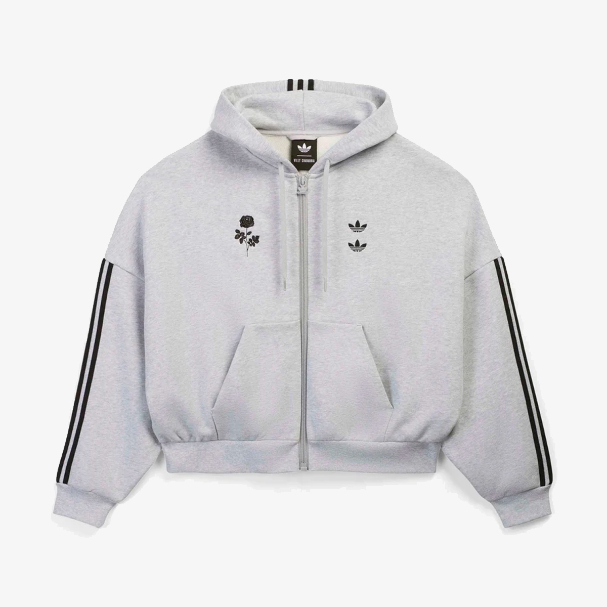 トップス adidas WILLY CHAVARRIA FZ HOODY KV2250 Blusa Adidas Moletom X Willy Chavarria 
