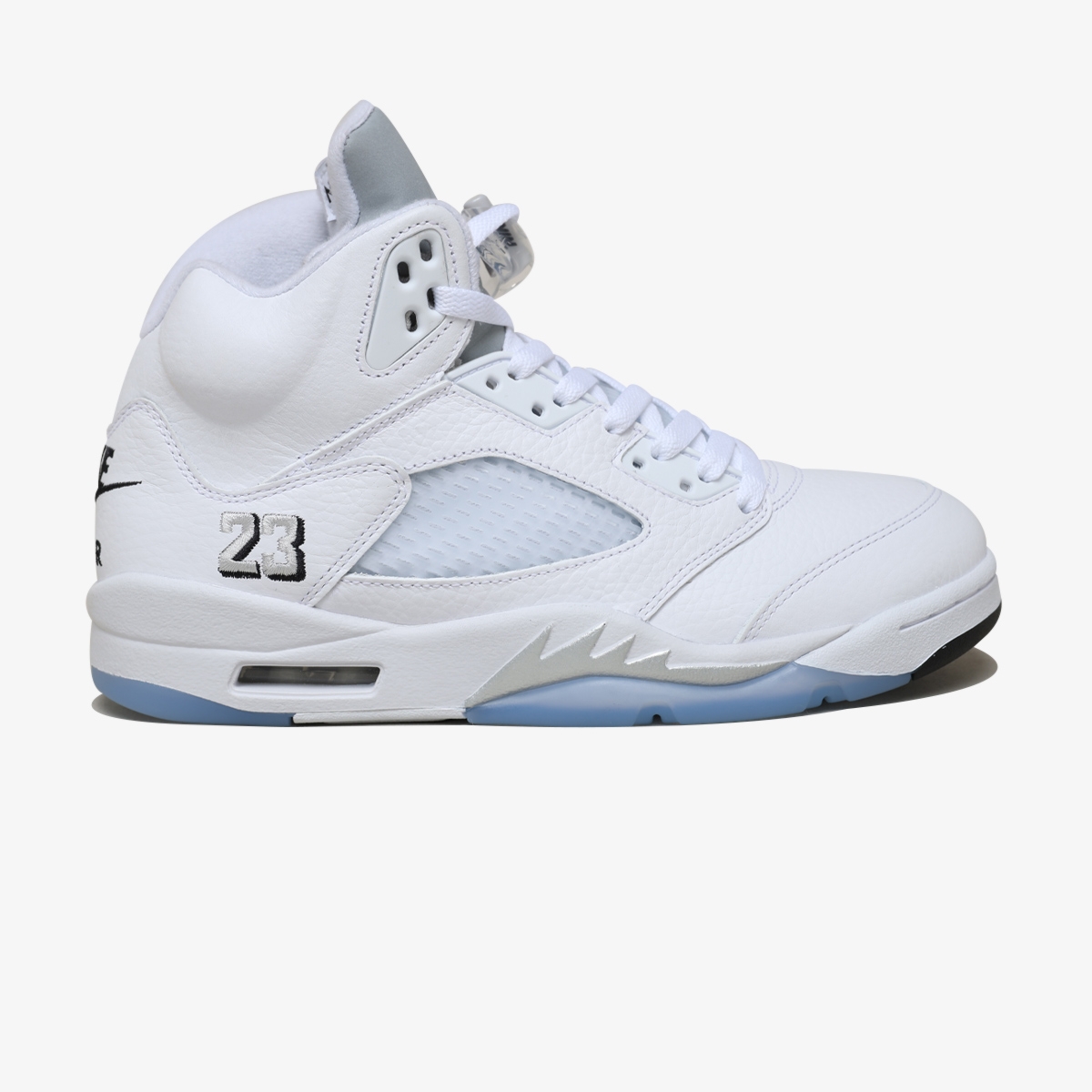 Air Jordan 5 ホワイト 9.5 US Tênis Air Jordan 5 Retro OG 